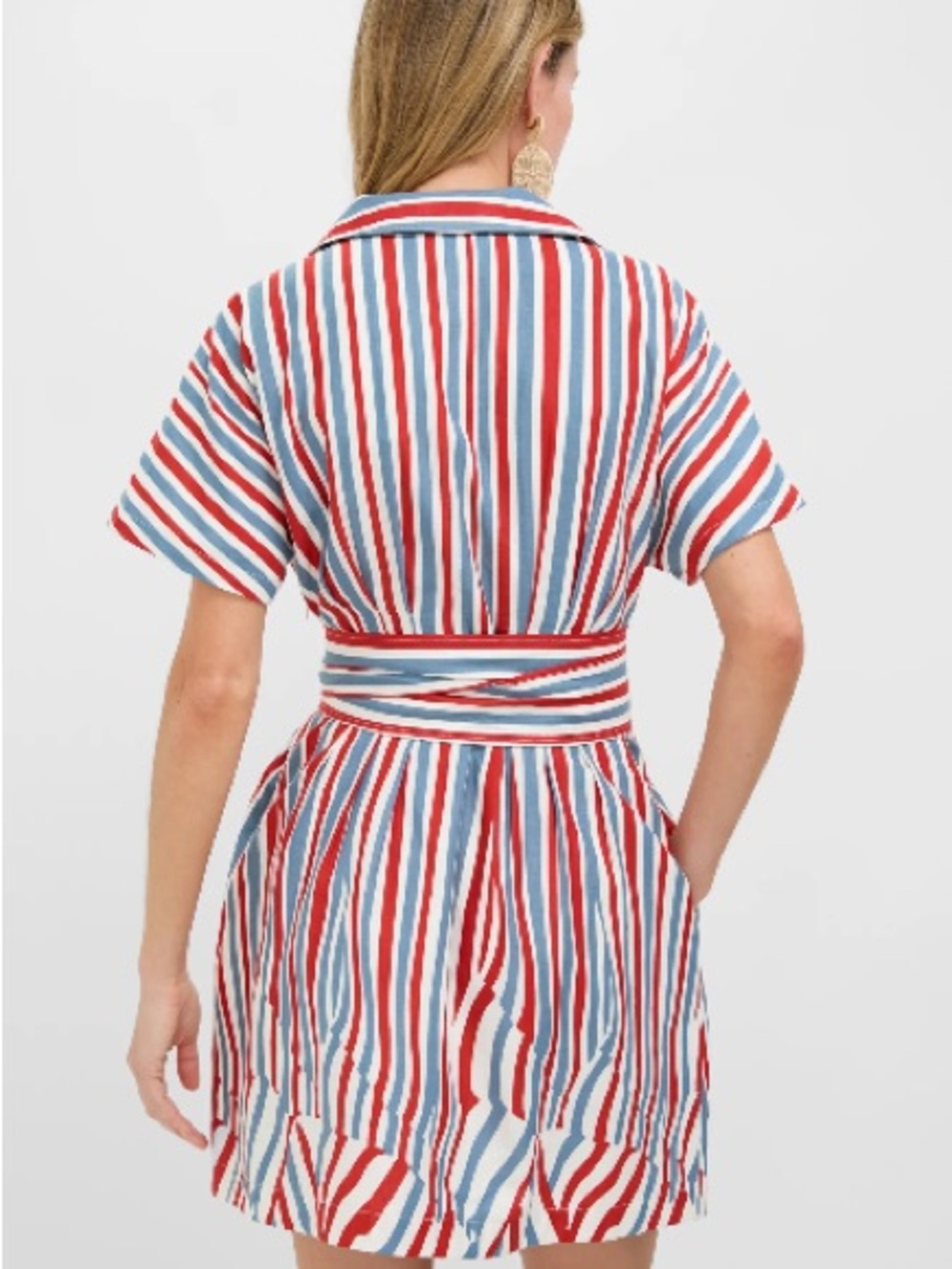 Tuckernuck Americana Stripe Mini Callie Dress - Picture 6 of 7